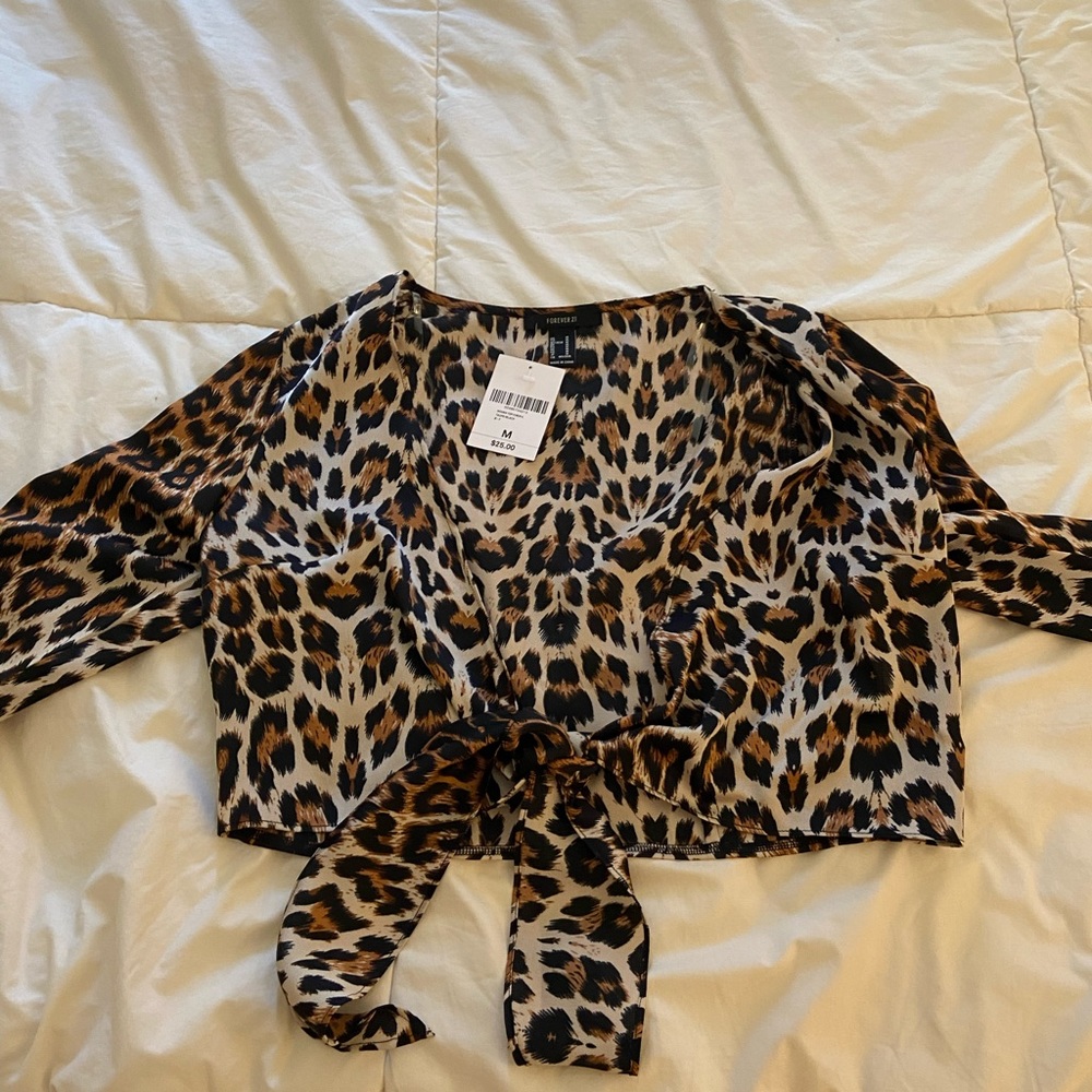 Tie front Crop top